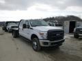 Oxford White - F350 Super Duty XL Crew Cab 4x4 Chassis Photo No. 1