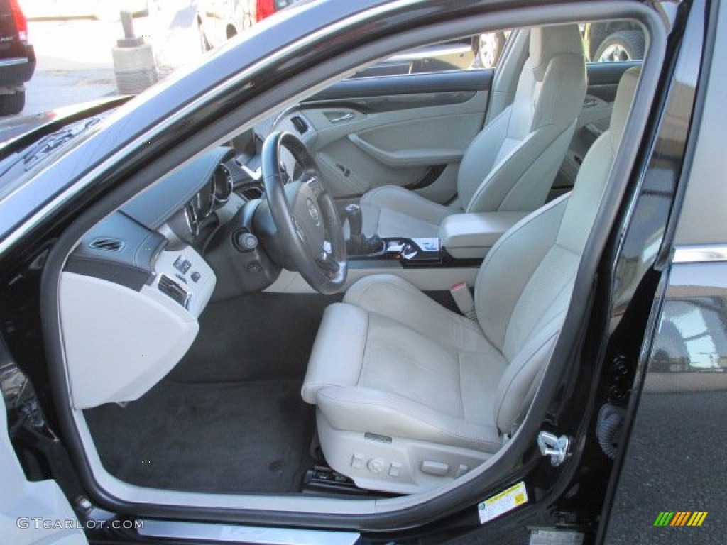 2013 CTS -V Sedan - Black Diamond Tricoat / Light Titanium/Ebony photo #10