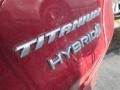 2014 Ruby Red Ford Fusion Hybrid Titanium  photo #5
