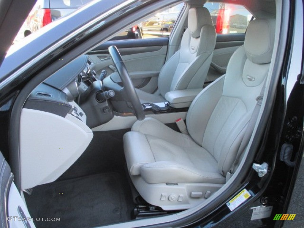 Light Titanium/Ebony Interior 2013 Cadillac CTS -V Sedan Photo #100795487