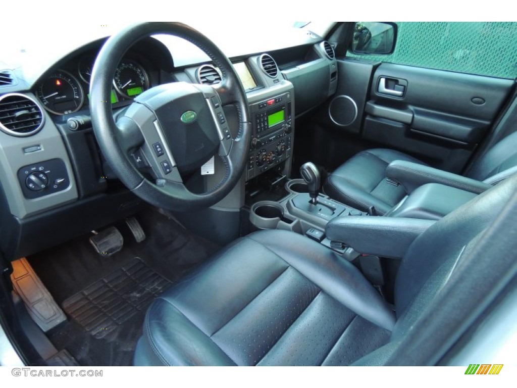 Ebony Black Interior 2005 Land Rover LR3 V8 SE Photo #100795493