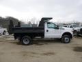 Oxford White - F350 Super Duty XL Regular Cab 4x4 Dump Truck Photo No. 2