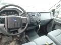 Oxford White - F350 Super Duty XL Regular Cab 4x4 Dump Truck Photo No. 4