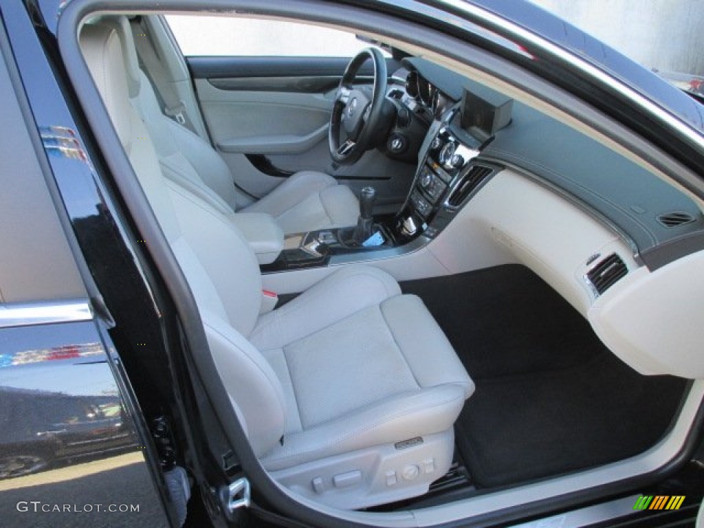 2013 CTS -V Sedan - Black Diamond Tricoat / Light Titanium/Ebony photo #17