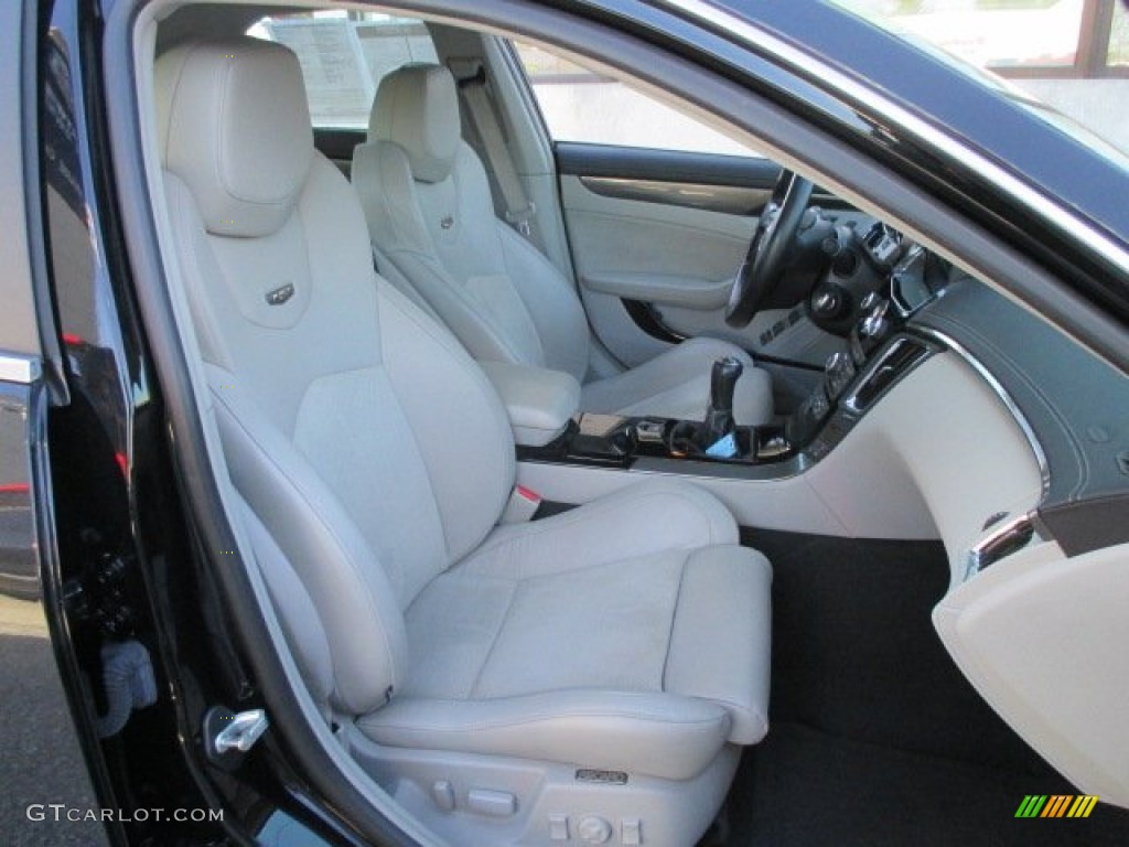 2013 CTS -V Sedan - Black Diamond Tricoat / Light Titanium/Ebony photo #18