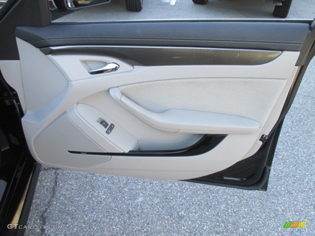 2013 CTS -V Sedan - Black Diamond Tricoat / Light Titanium/Ebony photo #33