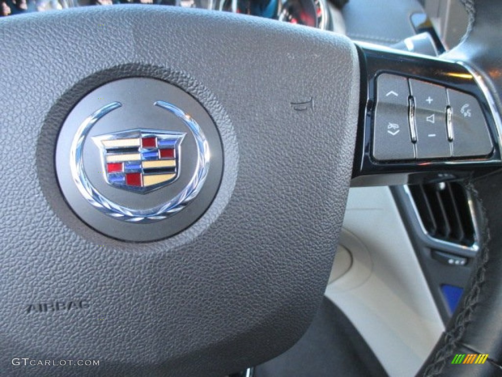 2013 CTS -V Sedan - Black Diamond Tricoat / Light Titanium/Ebony photo #42