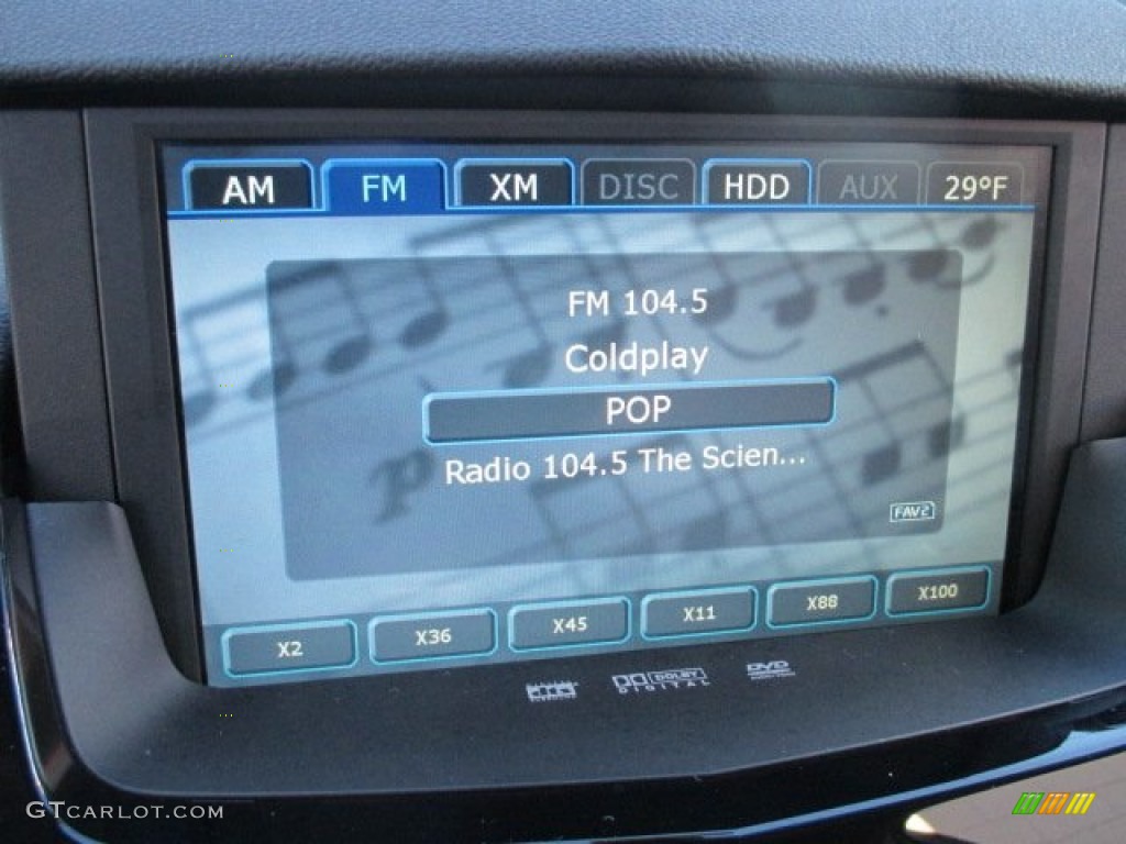 2013 CTS -V Sedan - Black Diamond Tricoat / Light Titanium/Ebony photo #46