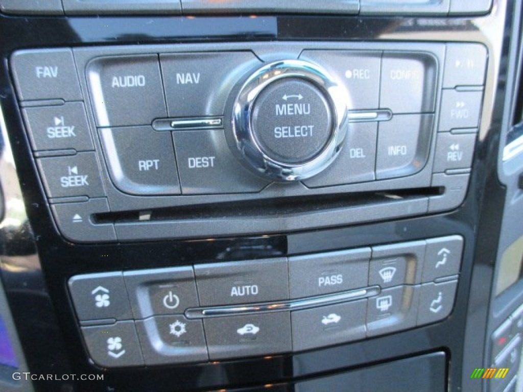 2013 CTS -V Sedan - Black Diamond Tricoat / Light Titanium/Ebony photo #51