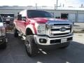 2014 Ruby Red Metallic Ford F250 Super Duty XLT Crew Cab 4x4  photo #2