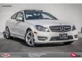 Polar White 2015 Mercedes-Benz C 350 Coupe