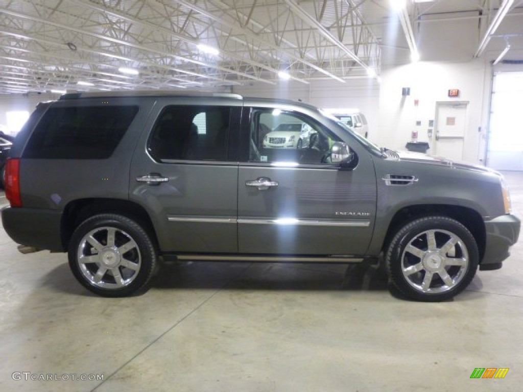 2011 Escalade Premium AWD - Evolution Green Metallic / Ebony/Ebony photo #14