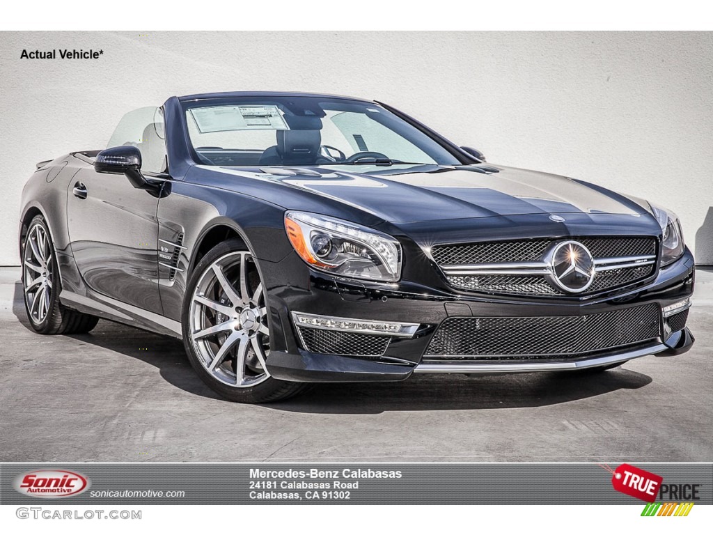 Black Mercedes-Benz SL