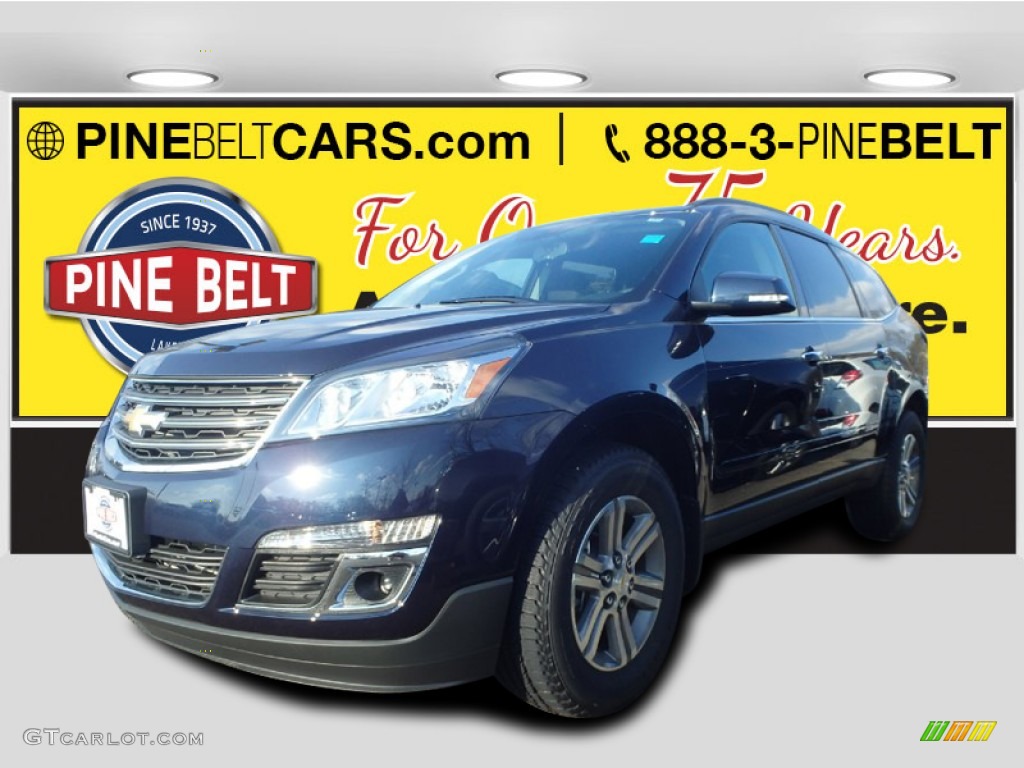 2015 Traverse LT AWD - Blue Velvet Metallic / Ebony photo #1