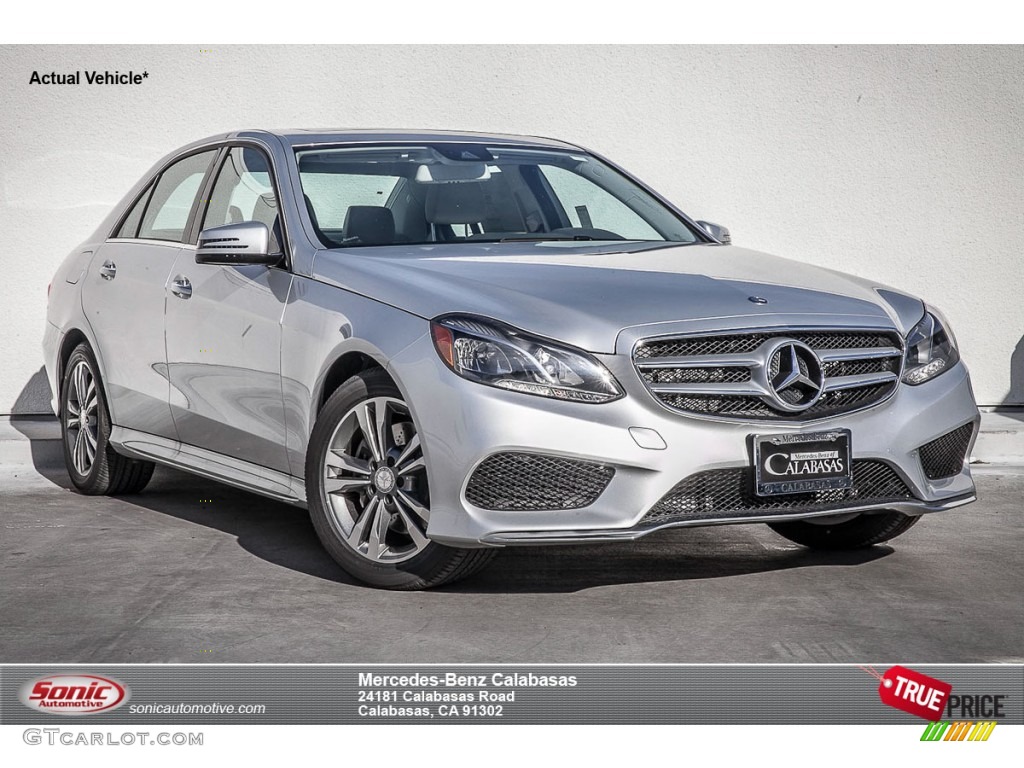 2015 E 250 Blutec Sedan - Iridium Silver Metallic / Crystal Grey/Seashell Grey photo #1