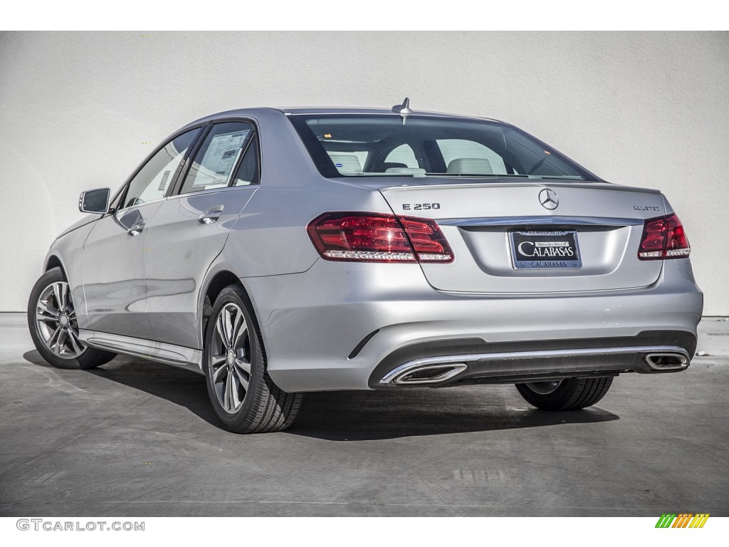 2015 E 250 Blutec Sedan - Iridium Silver Metallic / Crystal Grey/Seashell Grey photo #2