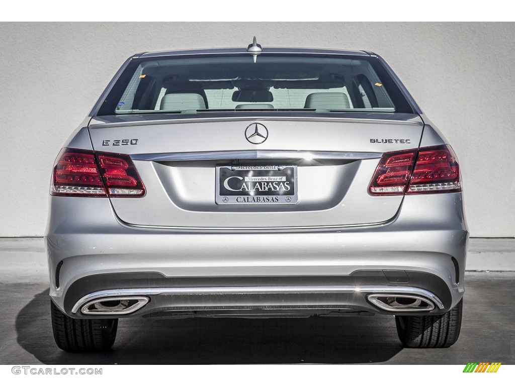 2015 E 250 Blutec Sedan - Iridium Silver Metallic / Crystal Grey/Seashell Grey photo #3