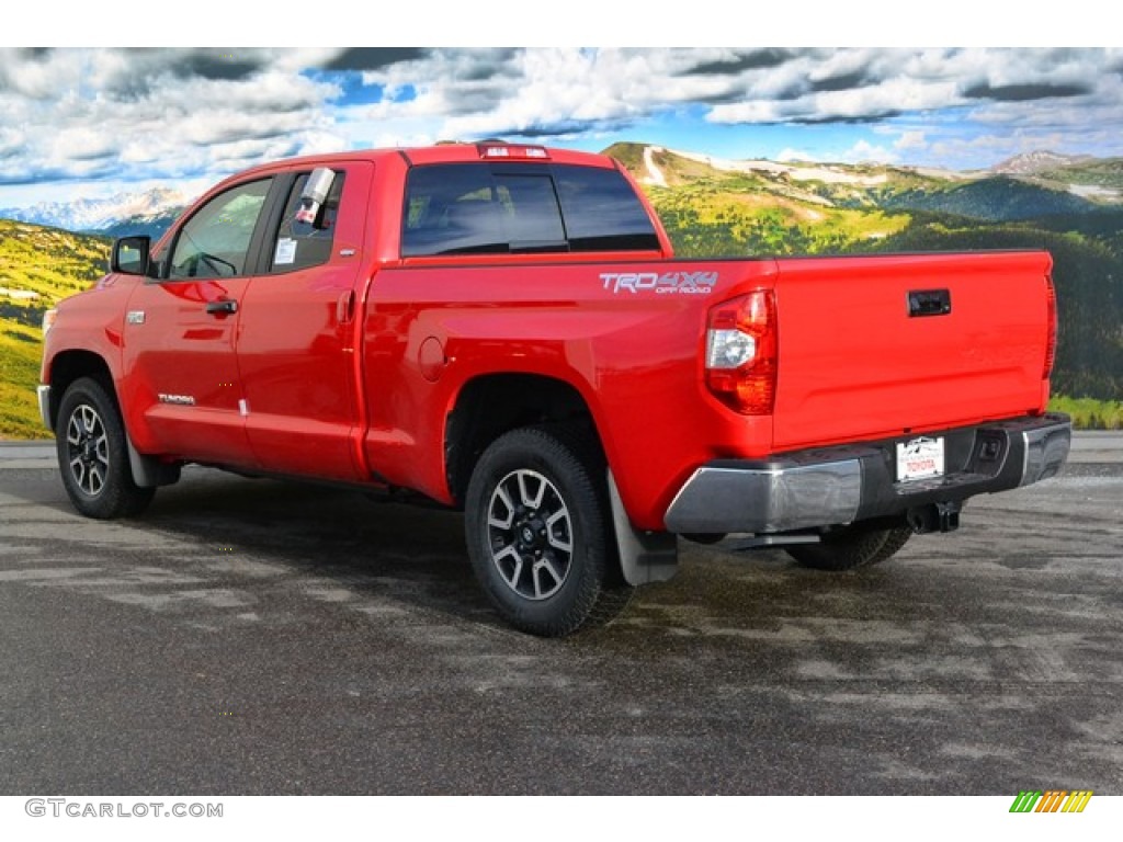 2015 Tundra SR5 Double Cab 4x4 - Radiant Red / Graphite photo #3