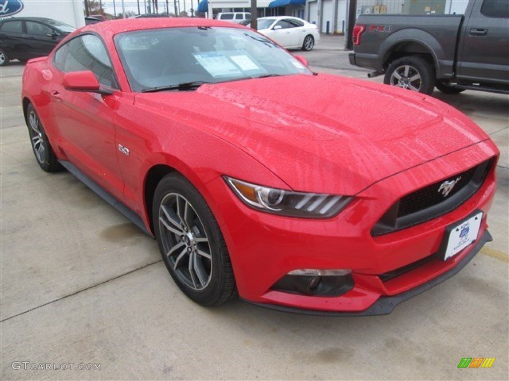 2015 Mustang GT Coupe - Race Red / Ebony photo #1