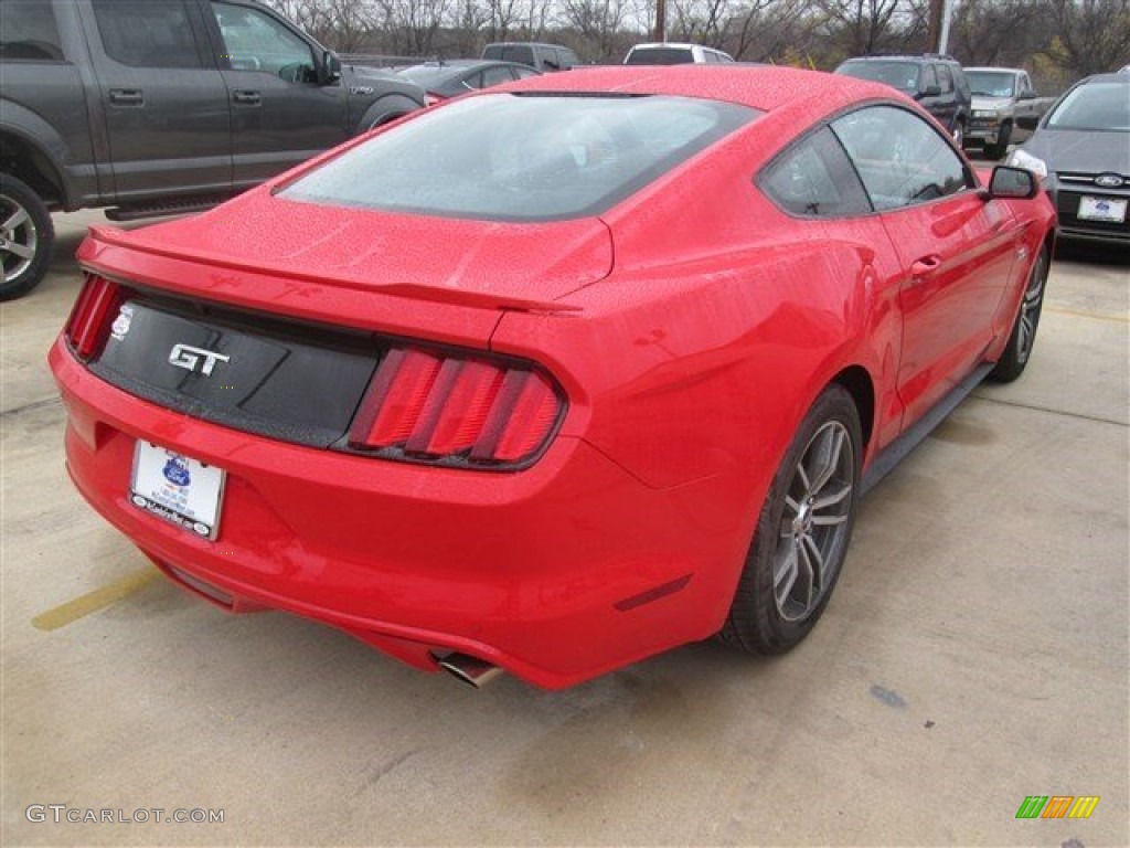 2015 Mustang GT Coupe - Race Red / Ebony photo #9