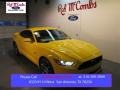 2015 Triple Yellow Tricoat Ford Mustang GT Premium Coupe  photo #1