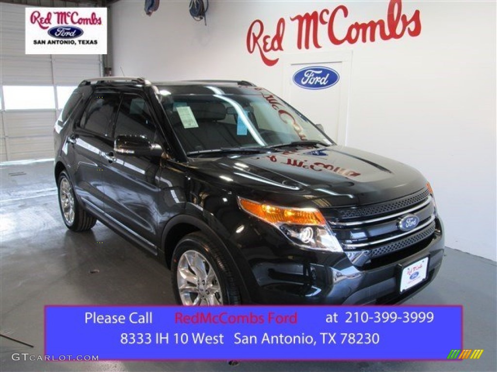 2015 Explorer Limited - Tuxedo Black / Charcoal Black photo #1