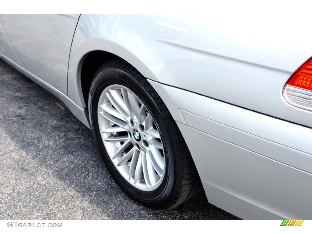 2004 7 Series 745i Sedan - Titanium Silver Metallic / Black/Black photo #11