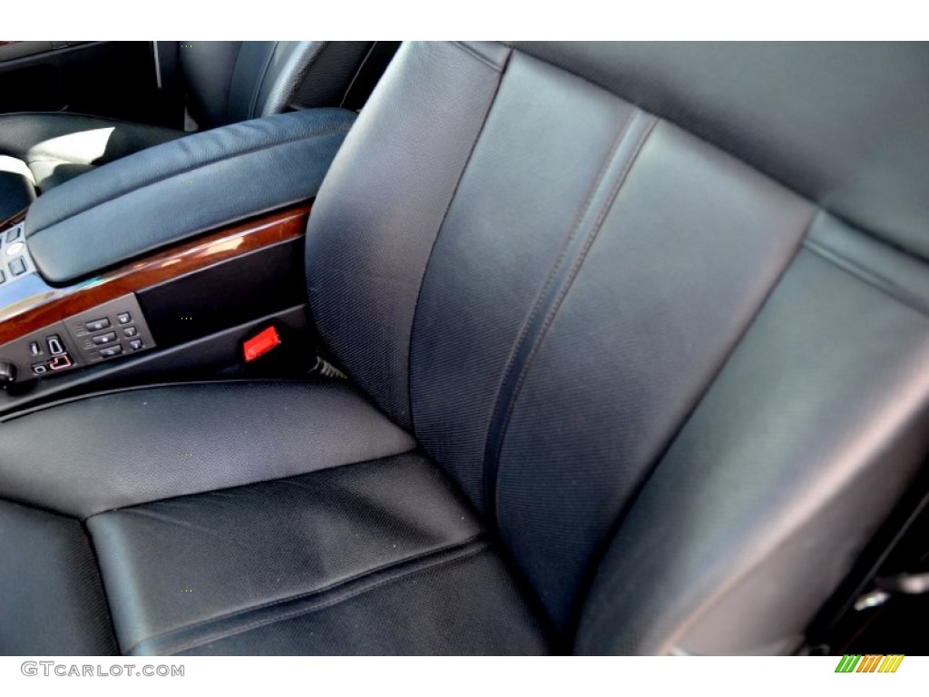 2004 7 Series 745i Sedan - Titanium Silver Metallic / Black/Black photo #16