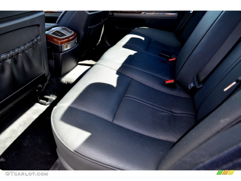 2004 7 Series 745i Sedan - Titanium Silver Metallic / Black/Black photo #31