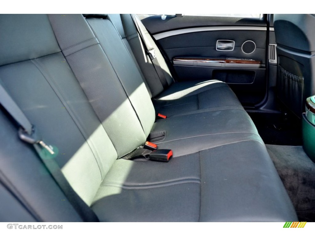 2004 7 Series 745i Sedan - Titanium Silver Metallic / Black/Black photo #57
