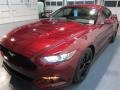 2015 Ruby Red Metallic Ford Mustang EcoBoost Premium Coupe  photo #3