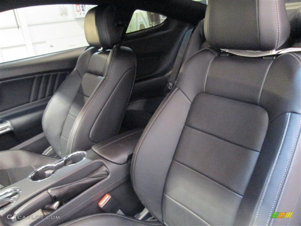 2015 Mustang EcoBoost Premium Coupe - Ruby Red Metallic / Ebony photo #8