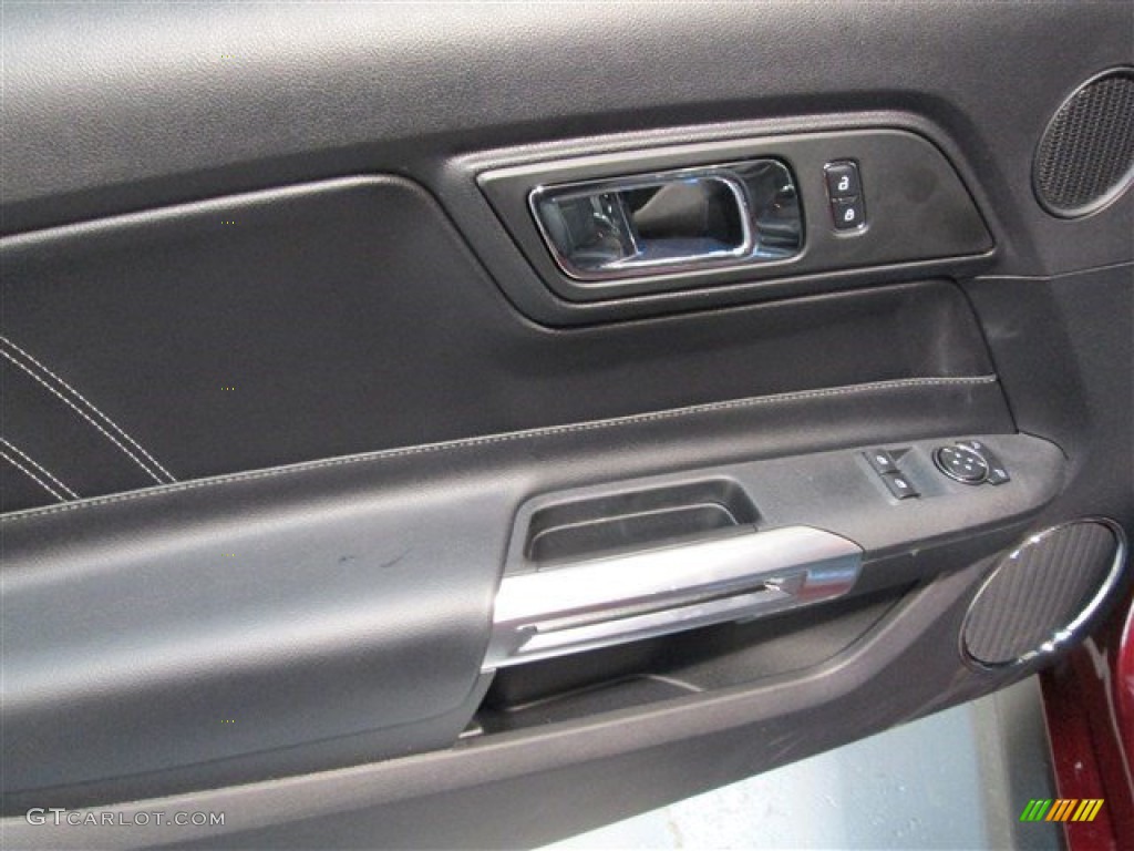 2015 Mustang EcoBoost Premium Coupe - Ruby Red Metallic / Ebony photo #11