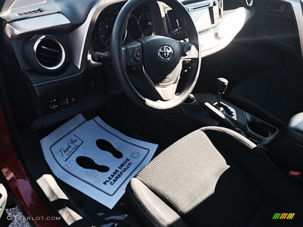 2013 RAV4 XLE AWD - Barcelona Red Metallic / Black photo #2