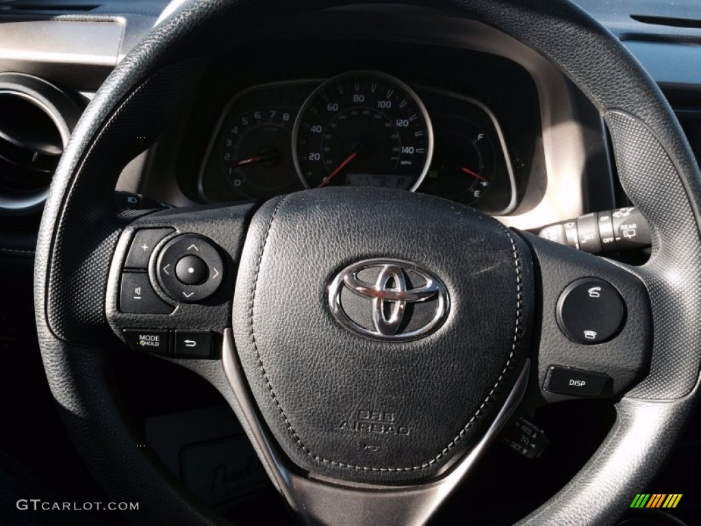 2013 RAV4 XLE AWD - Barcelona Red Metallic / Black photo #8