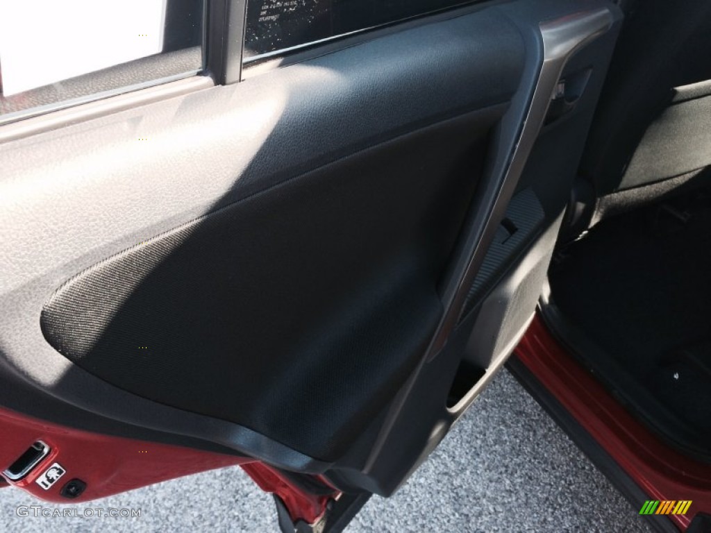 2013 RAV4 XLE AWD - Barcelona Red Metallic / Black photo #16