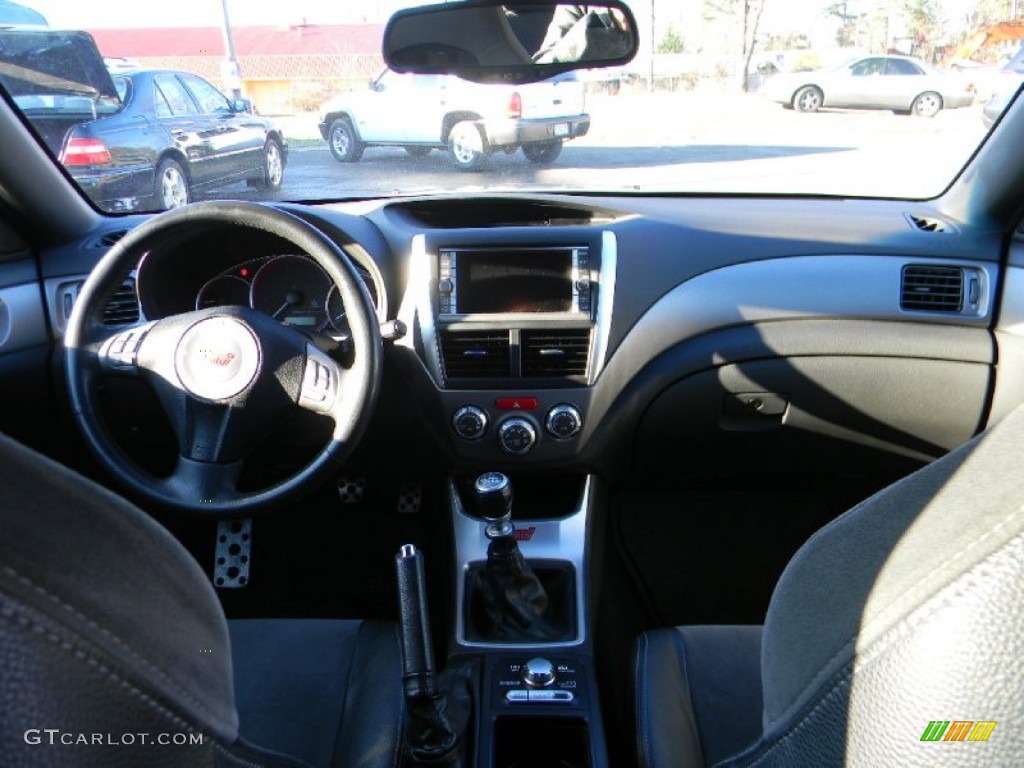 2008 Impreza WRX STi - Spark Silver Metallic / Carbon Black/Graphite Gray Alcantara photo #13