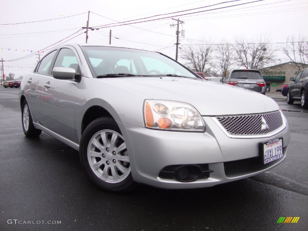 2012 Galant FE - Quick Silver / Black photo #1