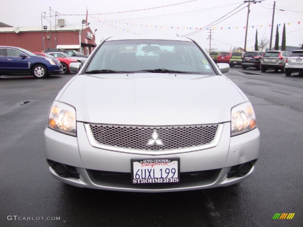 2012 Galant FE - Quick Silver / Black photo #2