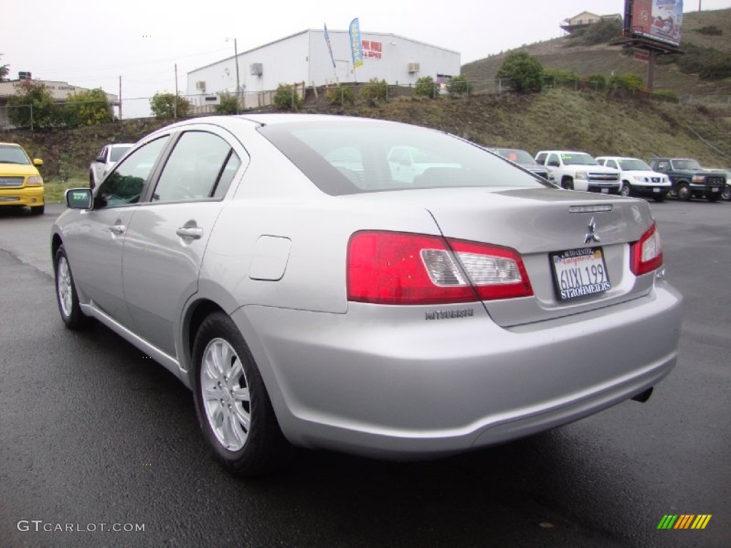 2012 Galant FE - Quick Silver / Black photo #5