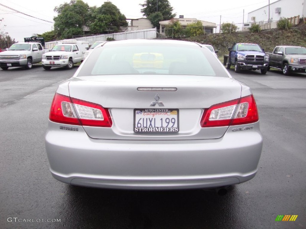 2012 Galant FE - Quick Silver / Black photo #6