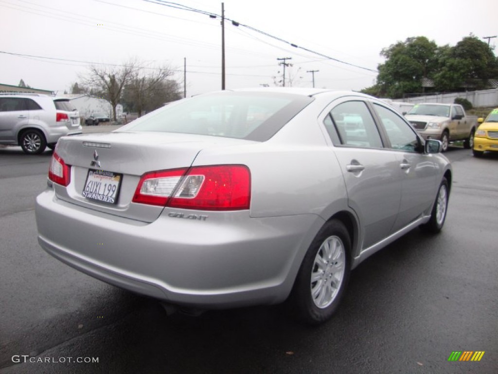2012 Galant FE - Quick Silver / Black photo #7