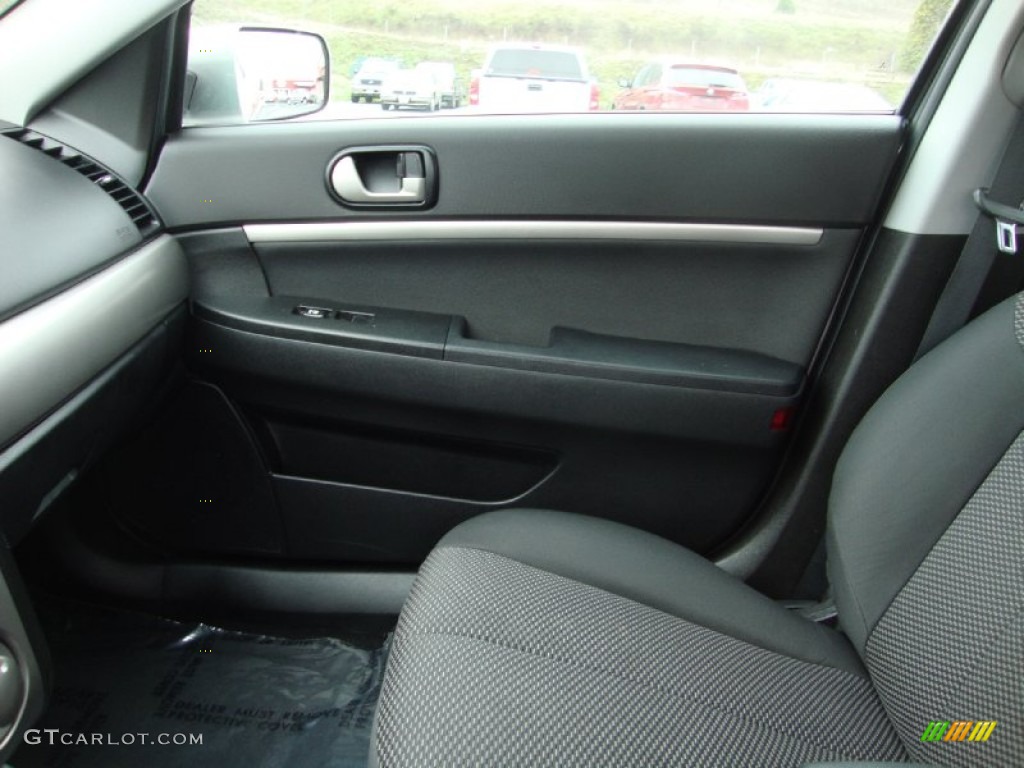2012 Galant FE - Quick Silver / Black photo #16