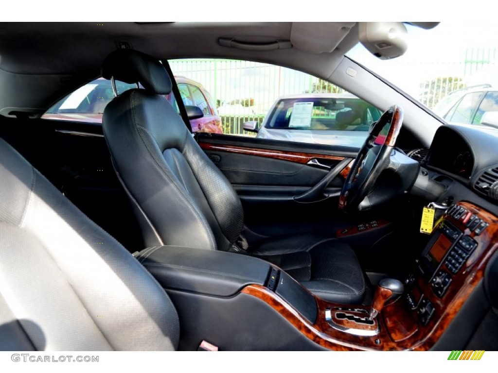 2002 CL 500 - Brilliant Silver Metallic / Charcoal photo #35