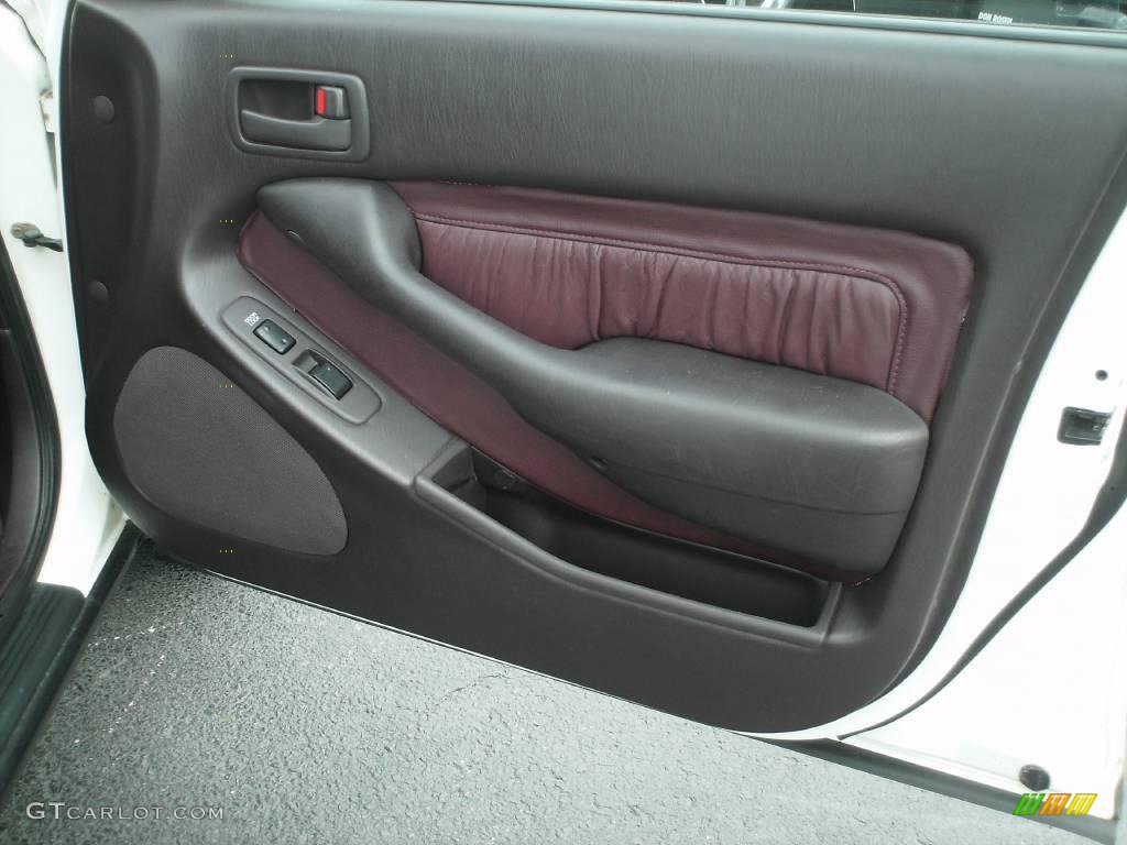 1994 Camry LE Sedan - Super White / Burgundy photo #30