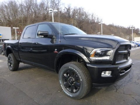 2015 Ram 2500 Laramie Crew Cab 4x4 Black Appearance Group Data, Info and Specs