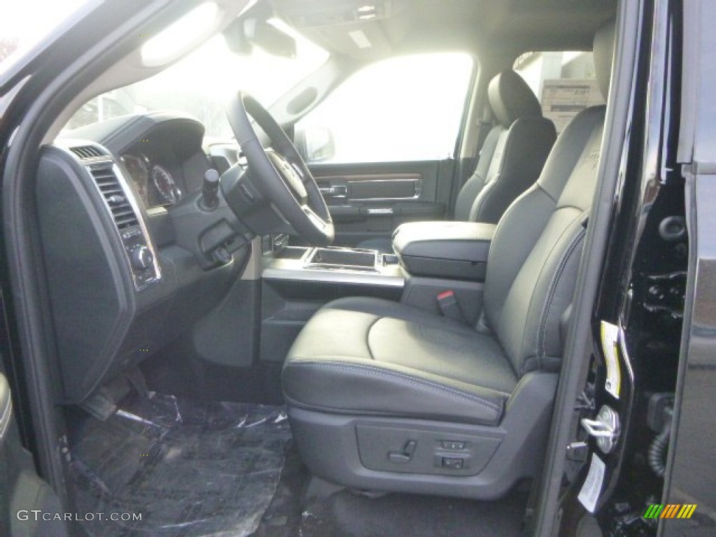 2015 Ram 2500 Laramie Crew Cab 4x4 Black Appearance Group Interior Color Photos