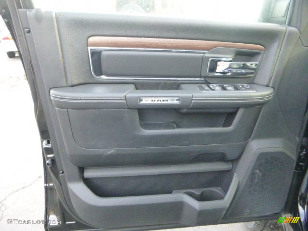 2015 Ram 2500 Laramie Crew Cab 4x4 Black Appearance Group Door Panel Photos
