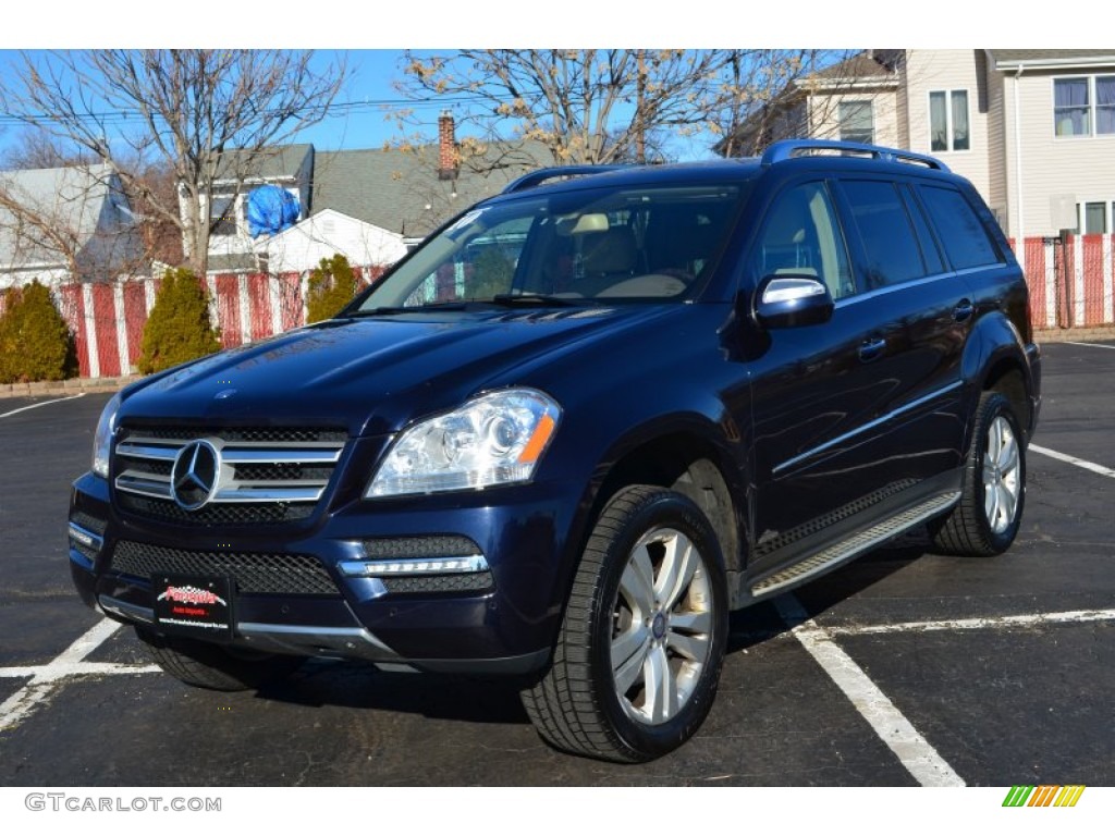 2010 GL 450 4Matic - Capri Blue Metallic / Cashmere photo #3