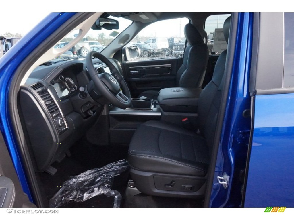 2015 1500 Sport Crew Cab 4x4 - Blue Streak Pearl / Black photo #7